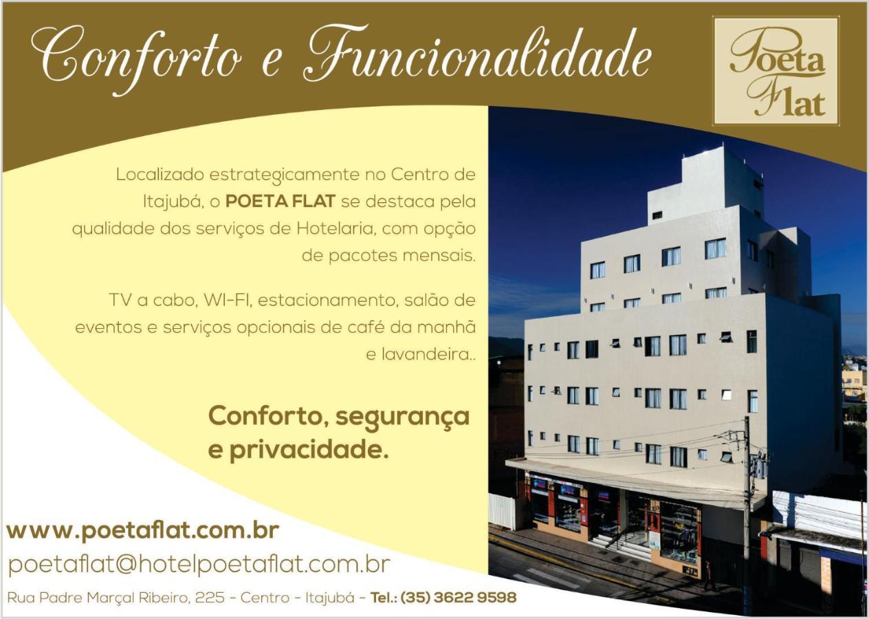 Hotel Poeta Flat Itajubá Kültér fotó